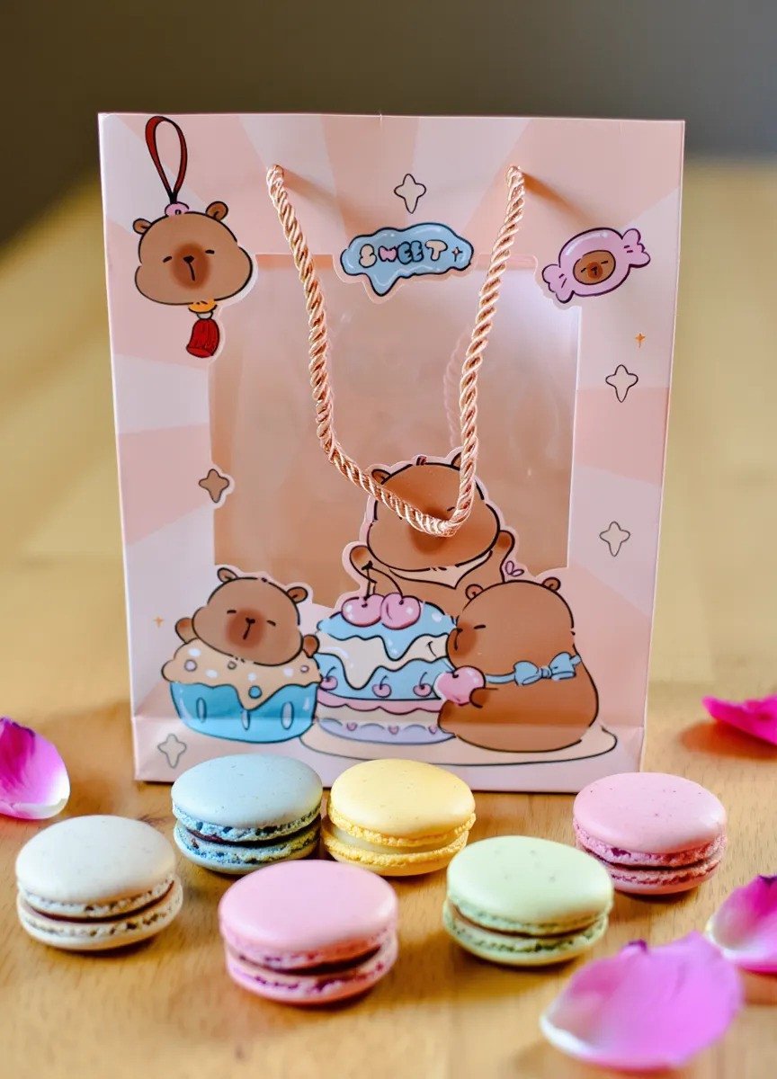 Premium Bear-Themed Paper Gift Bags