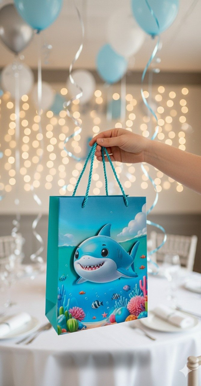 Fantasy-Themed Premium Paper Gift Bags