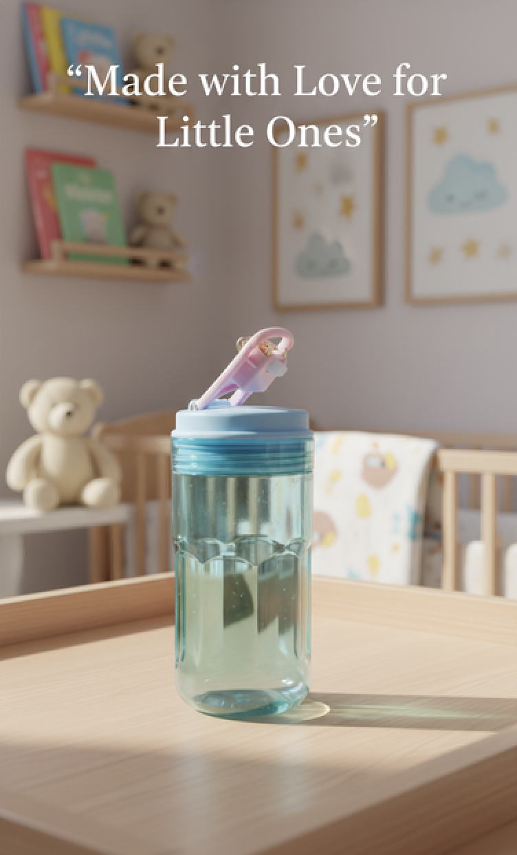 Transparent Water Bottle | Juice Mug – Durable, Lightweight & Reusable